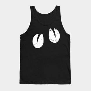 Cute Goat Hoof Prints Tank Top